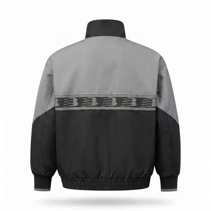 Mens Outlet House - Vasel | Color-Block High-Neck Jacket Unisex