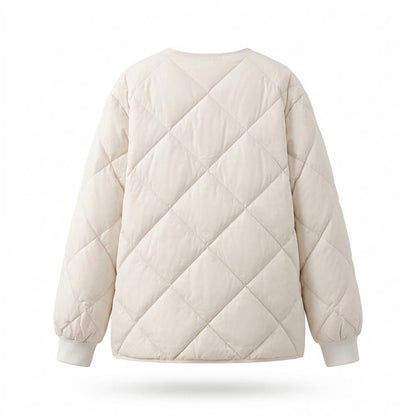 Mens Outlet House - Nisin | Quilted Collarless Jacket Women