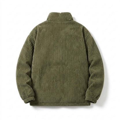 Mens Outlet House - Zalom | Corduroy Zip-Up Jacket Men