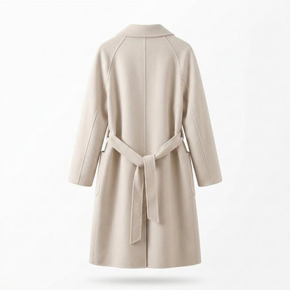 Mens Outlet House - Visik | Belted Woolen Coat Women