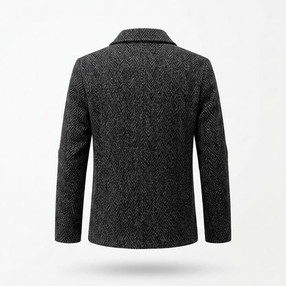 Mens Outlet House - Nubas | Herringbone Lined Jacket Men