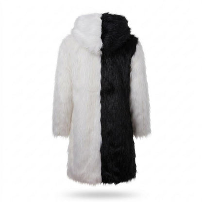 Mens Outlet House - Nilin | Two-Tone Hooded Coat Unisex