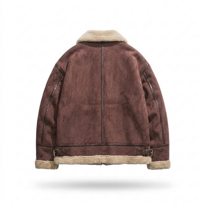 Mens Outlet House - Artir | Shearling-Lined Sueded Jacket Unisex