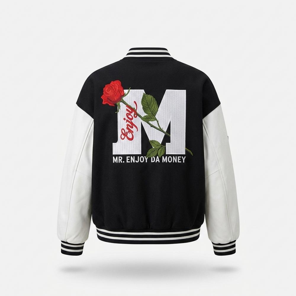 Mens Outlet House - Mavin | Embroidered Two-Tone Jacket Men