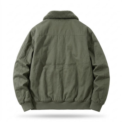 Mens Outlet House - Talin | Fleece-Lined Zip-Up Jacket Men