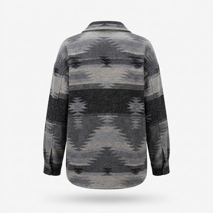 Mens Outlet House - Zamin | Patterned Button-Front Jacket Women