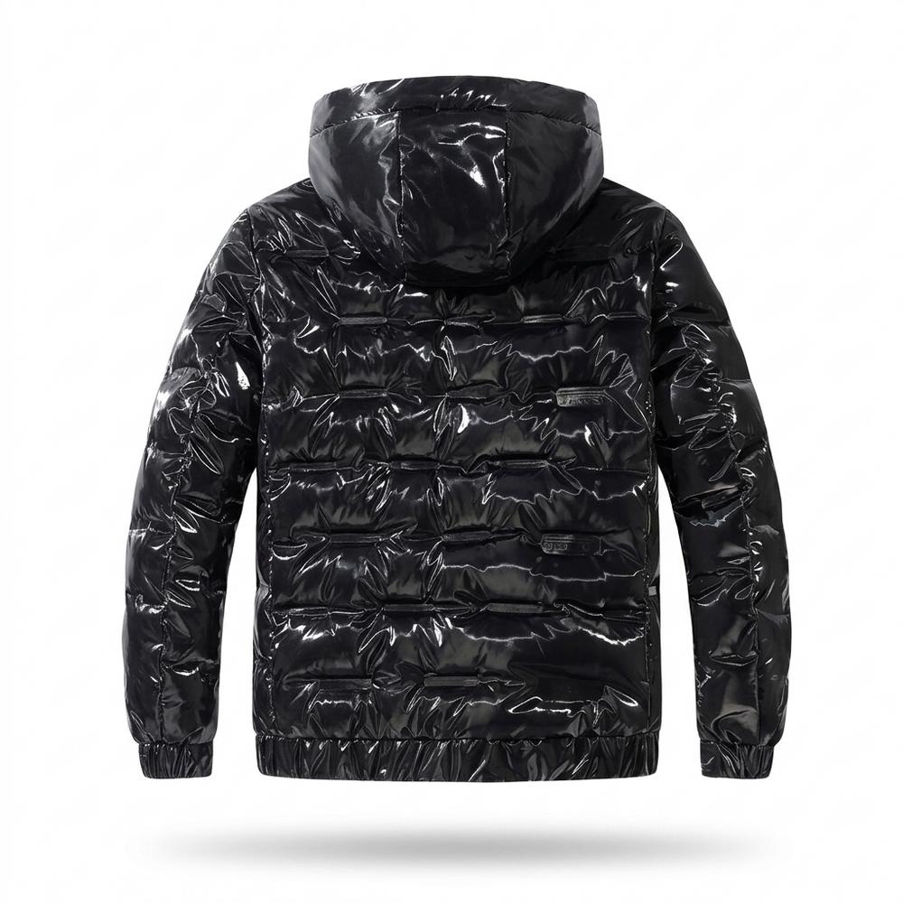 Mens Outlet House - Zerev | High-Shine Quilted Jacket Unisex