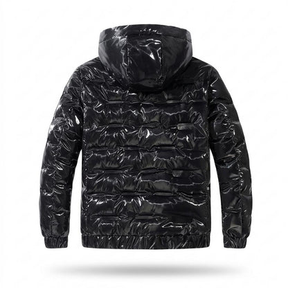 Mens Outlet House - Zerev | High-Shine Quilted Jacket Unisex