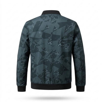 Mens Outlet House - Yepan | Printed Zip-Up Jacket Men