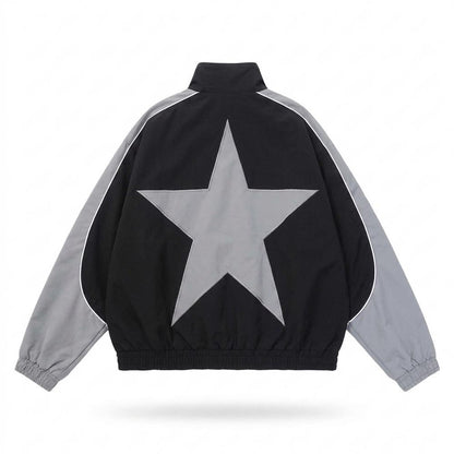 Mens Outlet House - Zanor | Colorblock Zip-Up Jacket Unisex
