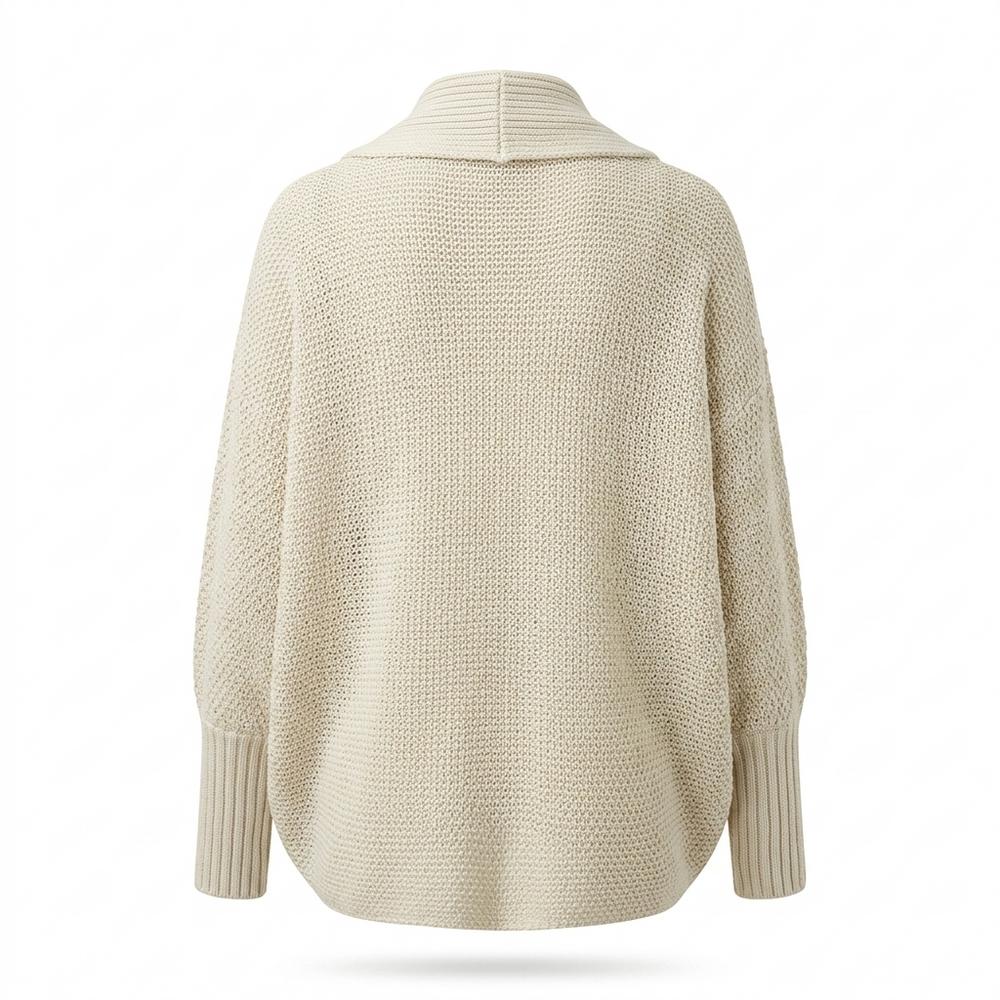 Mens Outlet House - Alven | Shawl Collar Batwing Sleeve Knit Cardigan Women