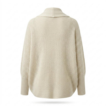 Mens Outlet House - Alven | Shawl Collar Batwing Sleeve Knit Cardigan Women