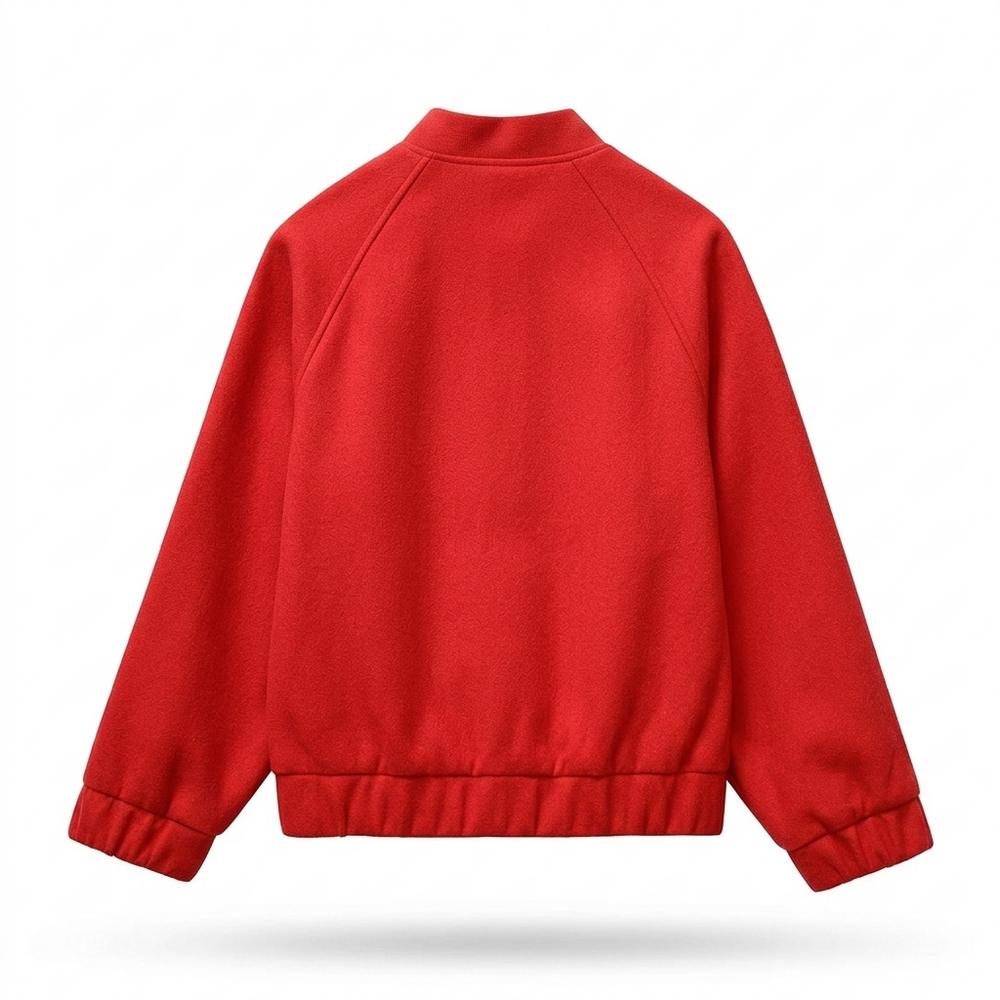 Mens Outlet House - Ketor | Raglan Sleeve Snap-Button Jacket Unisex
