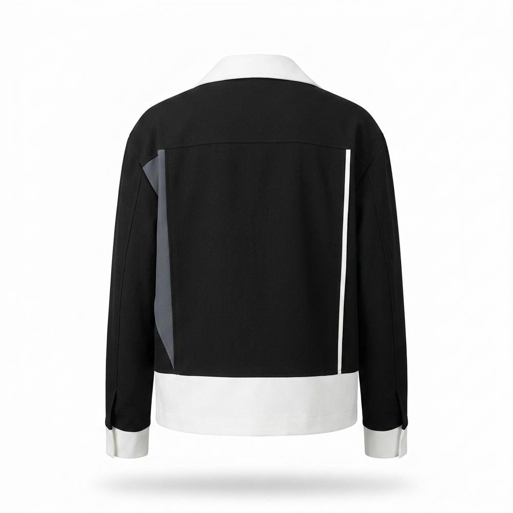 Mens Outlet House - Vimon | Color-Blocked Paneled Jacket Unisex