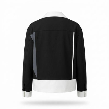 Mens Outlet House - Vimon | Color-Blocked Paneled Jacket Unisex