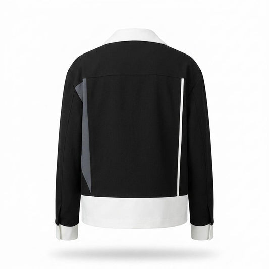 Mens Outlet House - Vimon | Color-Blocked Paneled Jacket Unisex