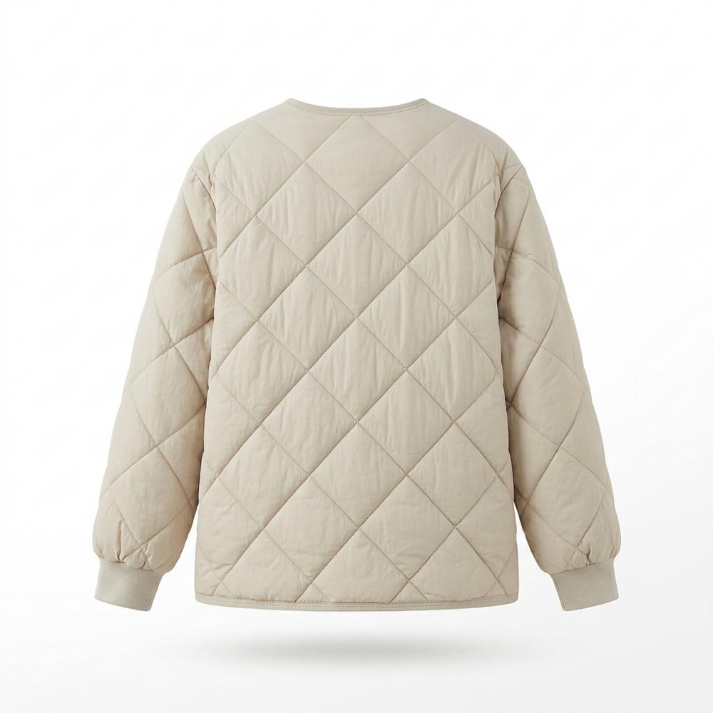 Mens Outlet House - Kemin | Quilted Collarless Jacket Women