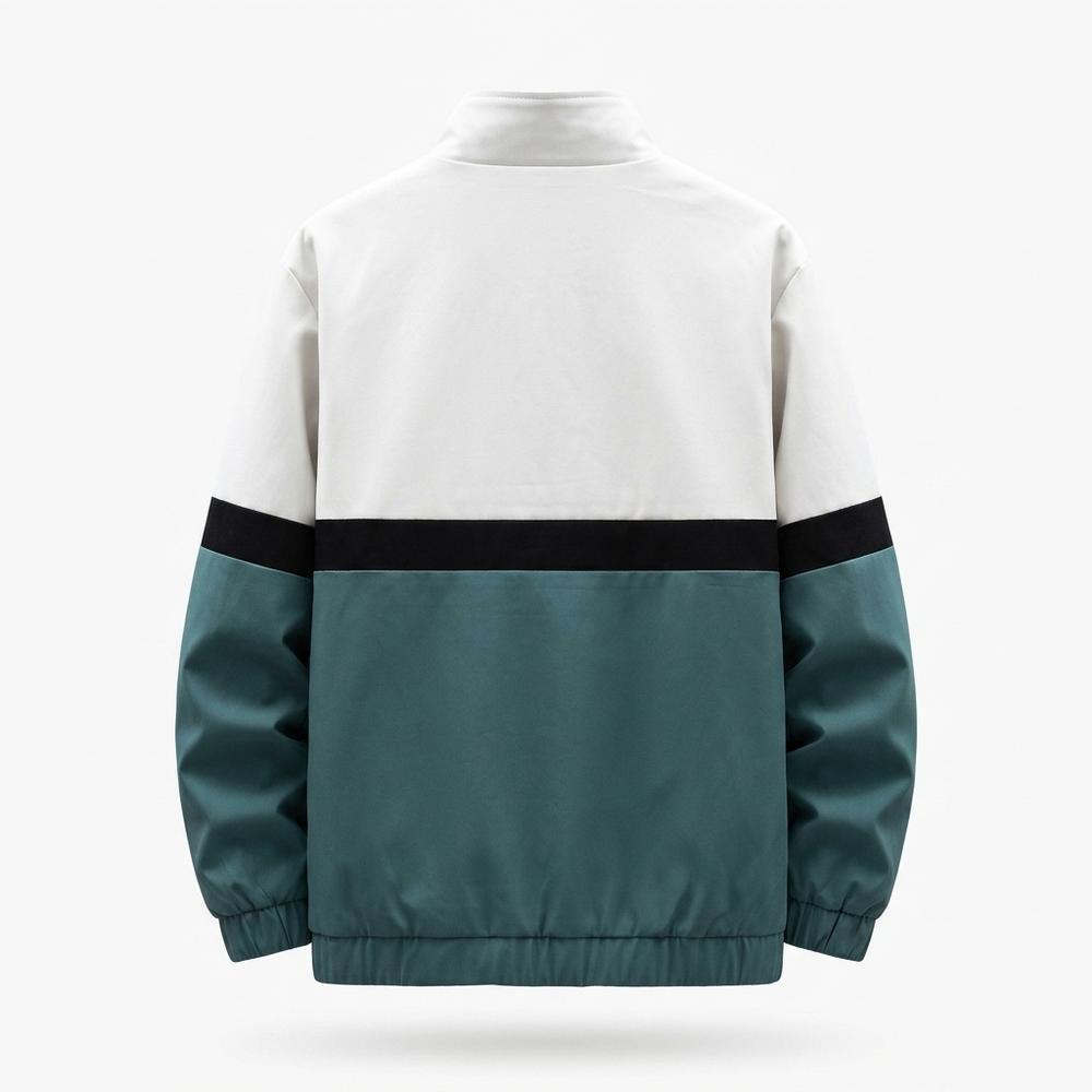 Mens Outlet House - Yovin | Color-Block Zip-Up Jacket Men