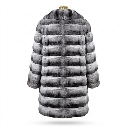 Mens Outlet House - Lomor | Striped Faux Fur Coat Women