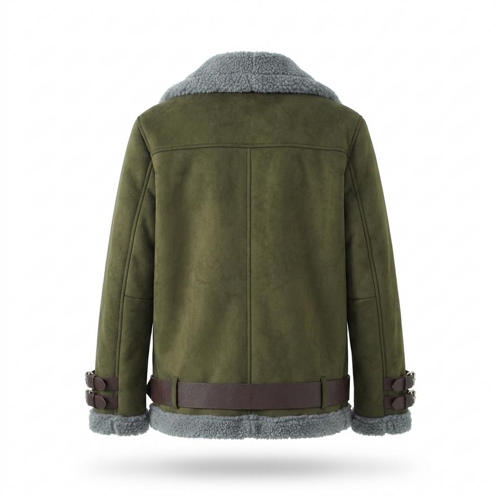 Mens Outlet House - Rihal | Shearling-Lined Asymmetrical Jacket Women
