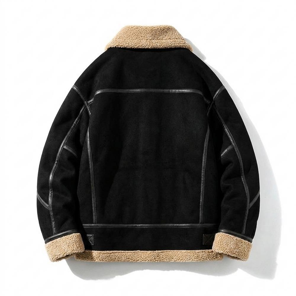 Mens Outlet House - Kelar | Shearling-Lined Zip-Up Jacket Men