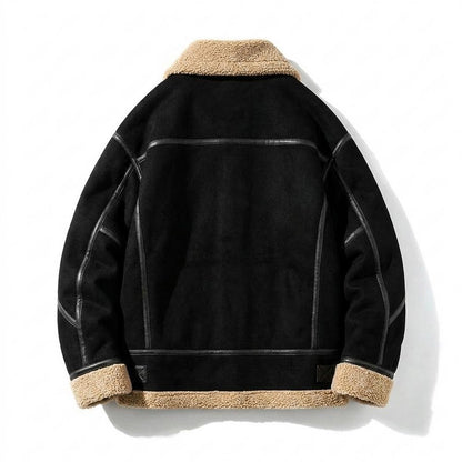 Mens Outlet House - Kelar | Shearling-Lined Zip-Up Jacket Men