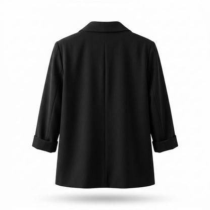 Mens Outlet House - Alsil | Open-Front Rolled-Sleeve Blazer Women