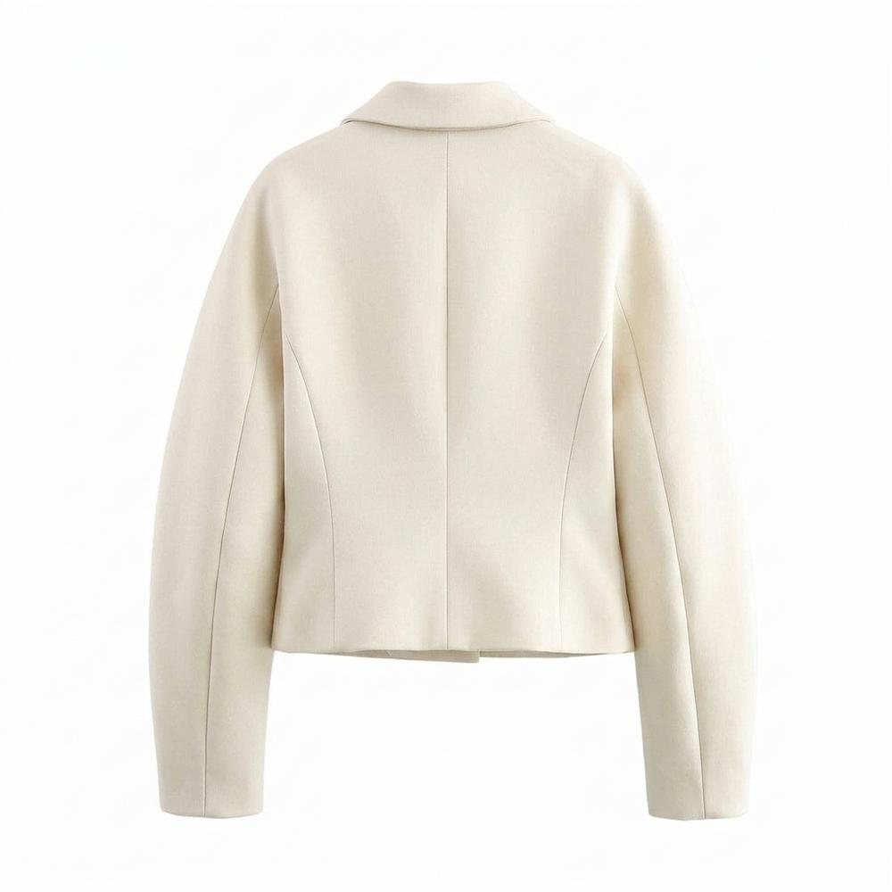 Mens Outlet House - Zehal | Cropped Single-Breasted Blazer Women