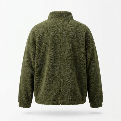 Mens Outlet House - Mimar | Fleece Zip-Up Jacket Men