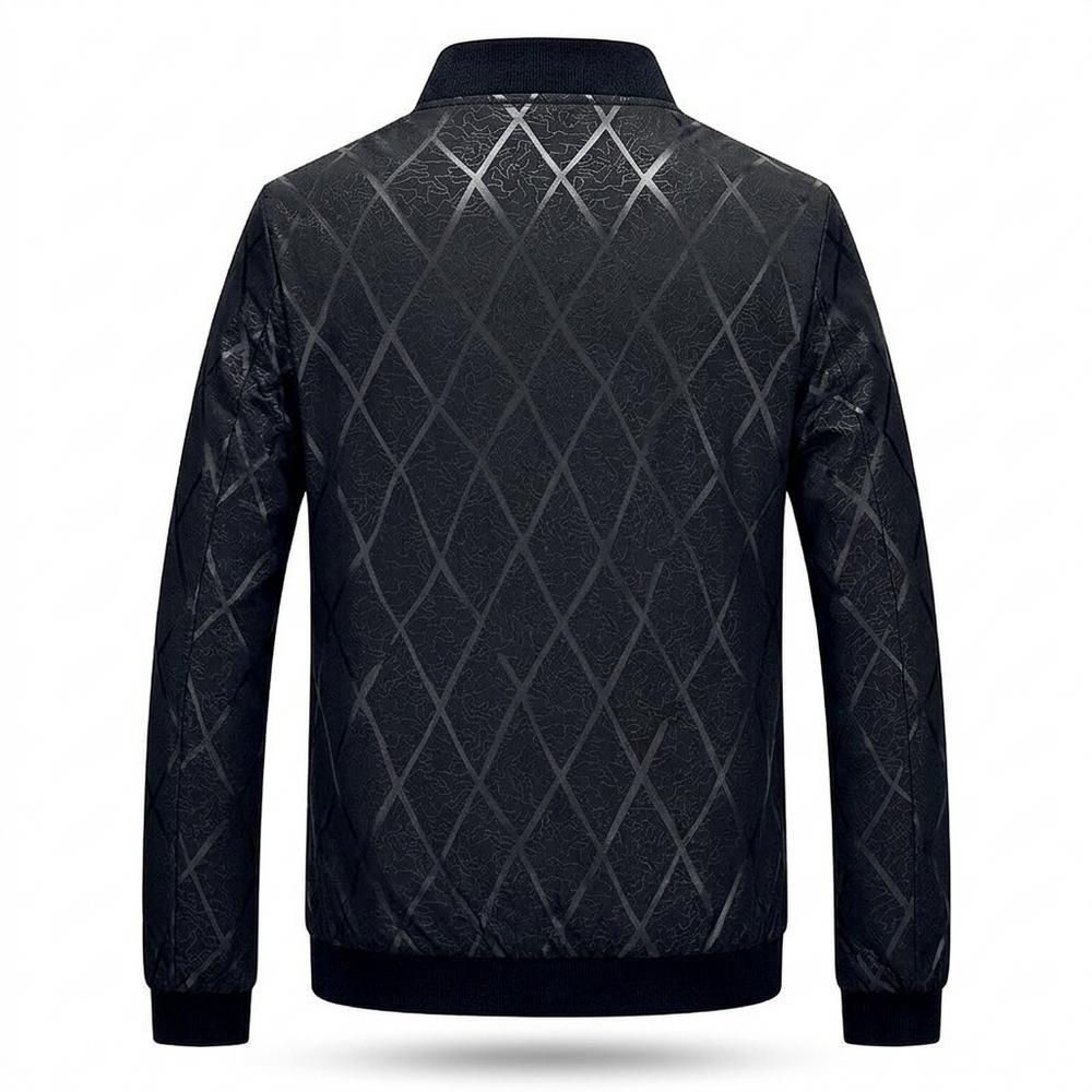 Mens Outlet House - Vatal | Zip-Up Patterned Jacket Men