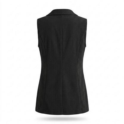 Mens Outlet House - Elsen | Corduroy Single-Breasted Vest Women