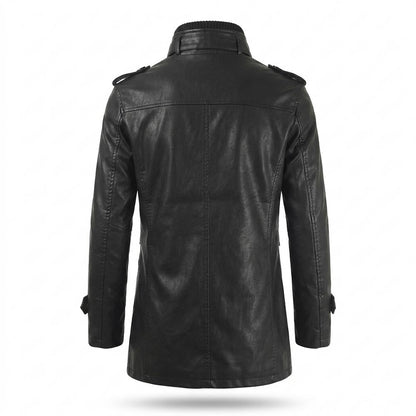 Mens Outlet House - Senal | Fleece-Lined Stand Collar Coat Men