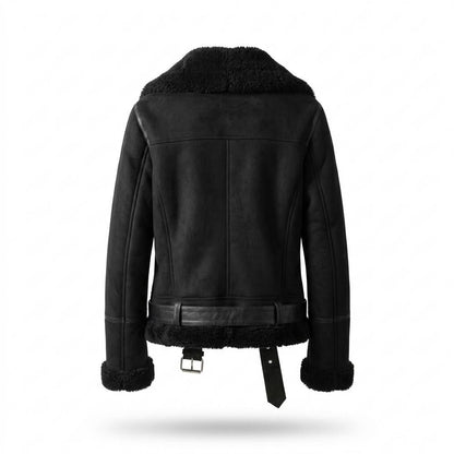 Mens Outlet House - Levin | Shearling-Lined Asymmetrical Jacket Women