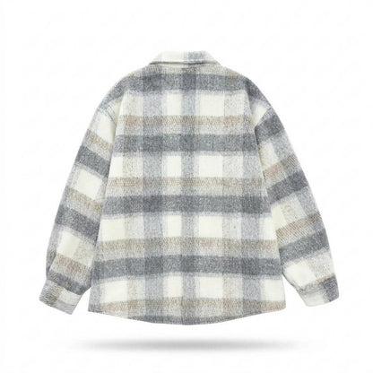 Mens Outlet House - Dakod | Plaid Textured Jacket Unisex