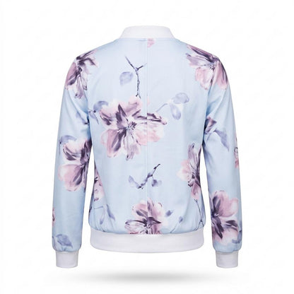 Mens Outlet House - Sanav | Floral Zip-Up Jacket Women