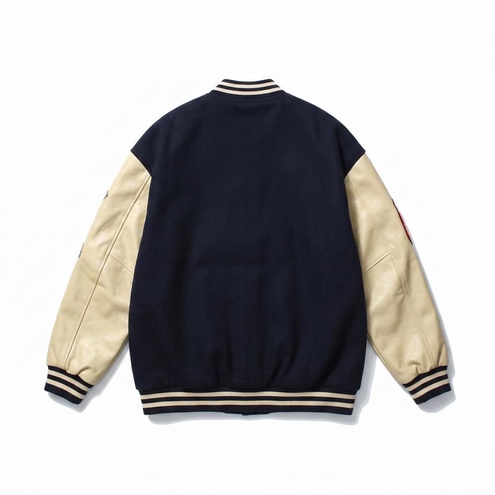 Mens Outlet House - Arken | Embroidered Two-Tone Jacket Unisex