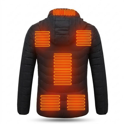 Mens Outlet House - Rarev | Heated Quilted Jacket Unisex
