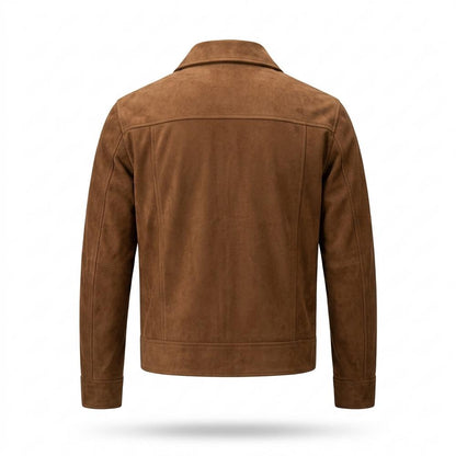 Mens Outlet House - Lakam | Zip-Up Faux-Suede Jacket Men