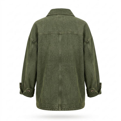 Mens Outlet House - Loran | Washed Button-Up Jacket Women