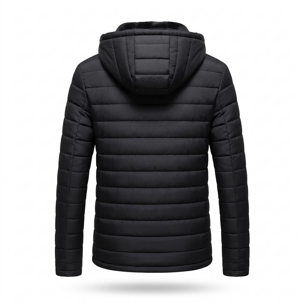 Mens Outlet House - Arrev | Quilted Hooded Jacket Men