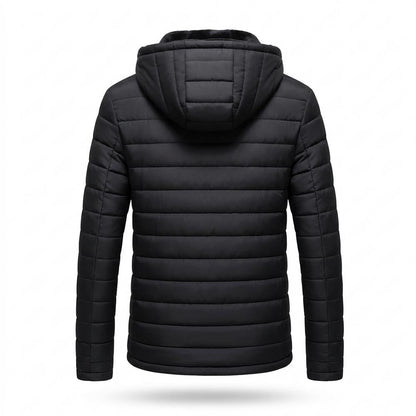 Mens Outlet House - Arrev | Quilted Hooded Jacket Men