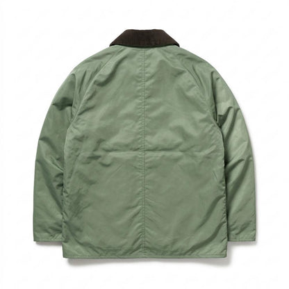 Mens Outlet House - Yolen | Corduroy-Collar Button-Up Jacket Men