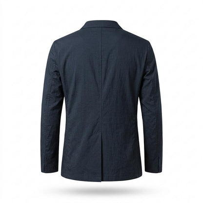 Mens Outlet House - Nadum | Two-Button Textured Blazer Men