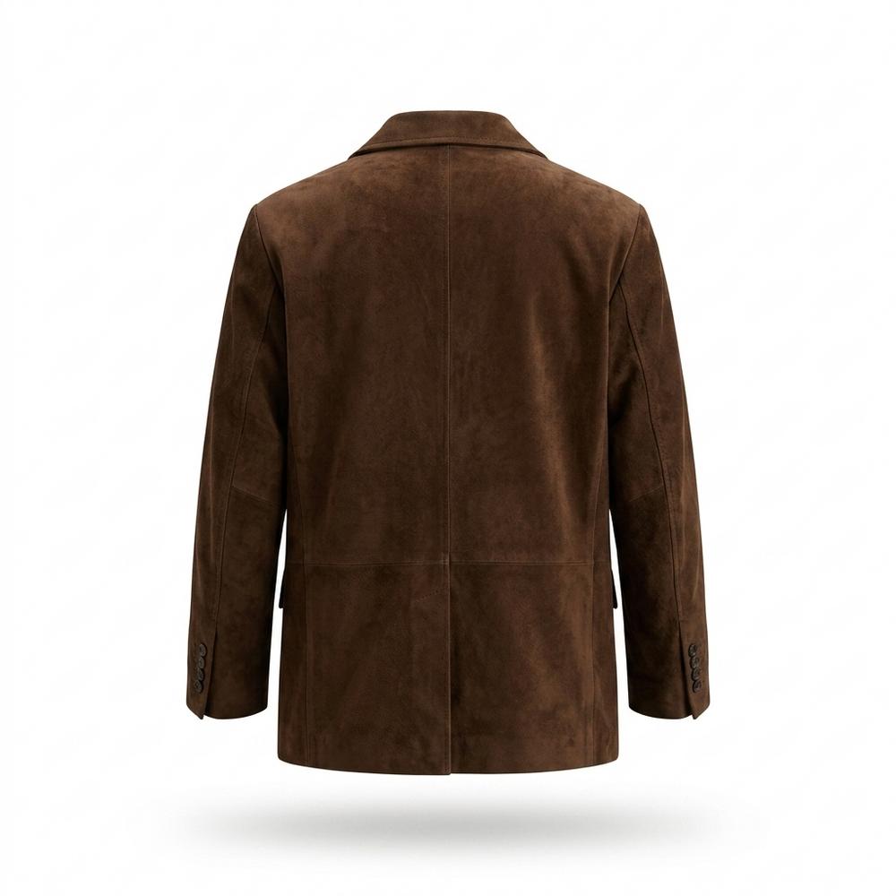Mens Outlet House - Tikar | Suede-Effect Single-Breasted Jacket Women