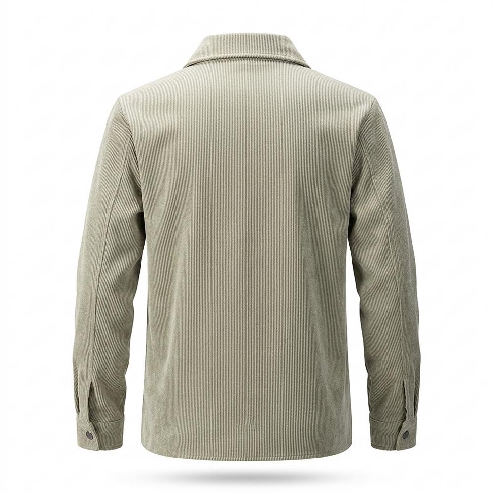 Mens Outlet House - Raven | Corduroy Quilted Jacket Men