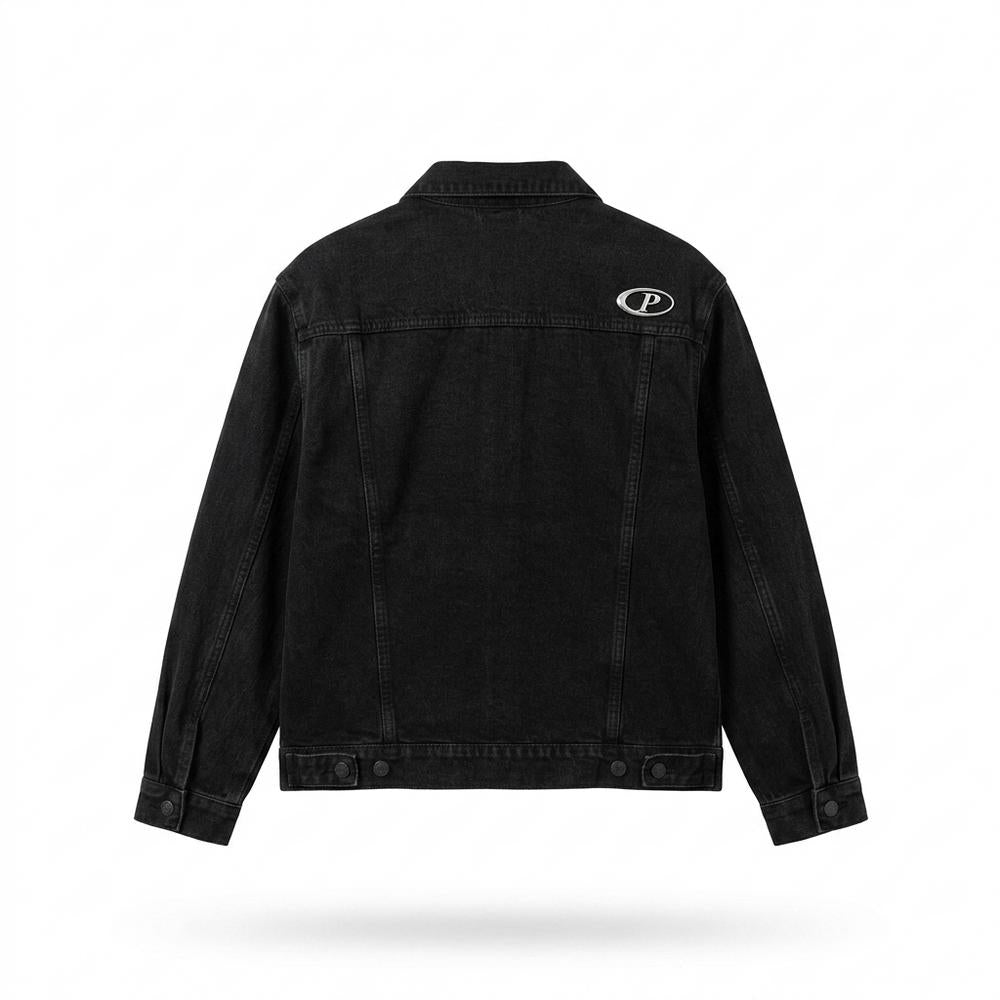 Mens Outlet House - Ridan | Button-Front Denim Jacket Unisex
