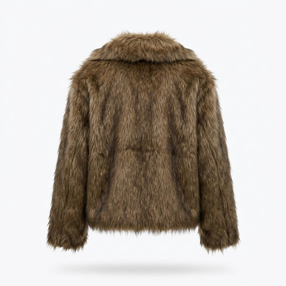 Mens Outlet House - Taser | Faux-Fur Collared Jacket Unisex