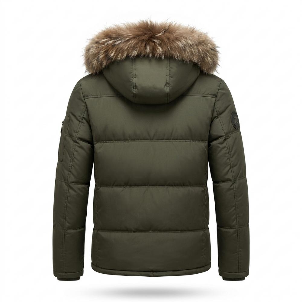 Mens Outlet House - Kafal | Hooded Quilted Jacket Men