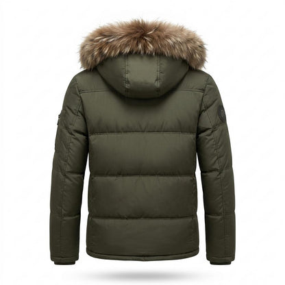 Mens Outlet House - Kafal | Hooded Quilted Jacket Men