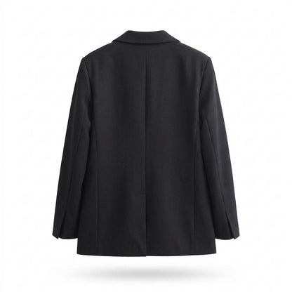 Mens Outlet House - Lemon | Double-Breasted Relaxed-Fit Blazer Women